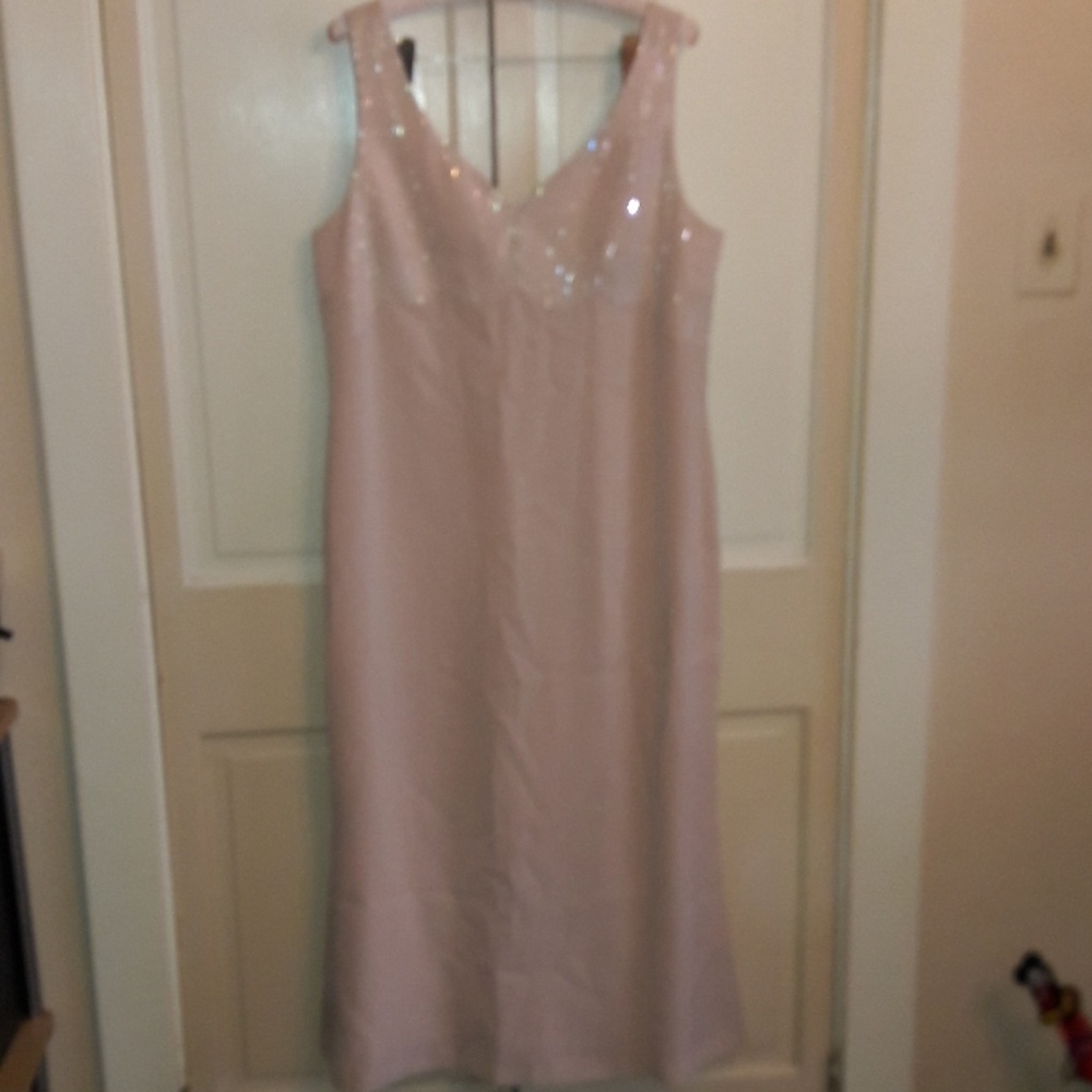 Hand Beaded Couture Gown Set - Picture 4 of 7